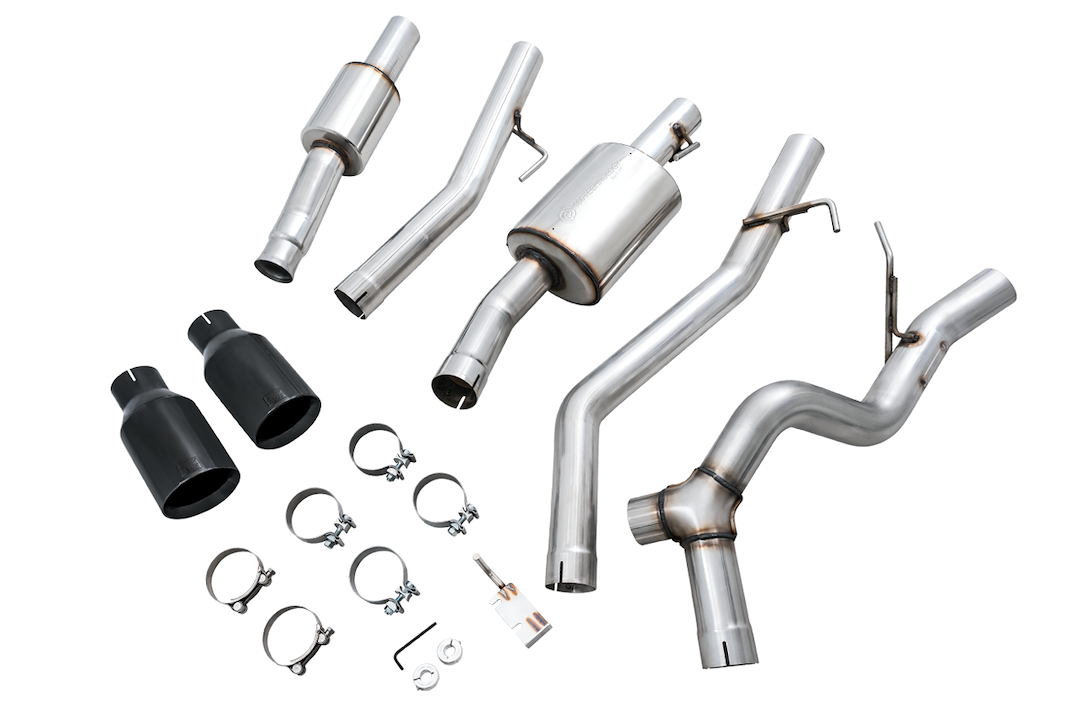 Product of AWE Tuning 3015-33101 Tread Edition Cat-Back System Dual Exhaust System Kit 