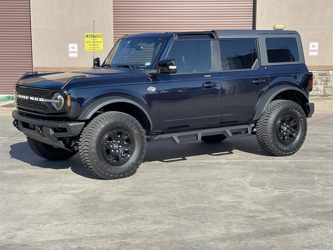 Product of N-Fab EXF214B-TX Epyx Nerf Bar With Drop Down Steps 