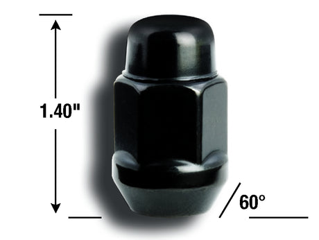 Product of Gorilla 41187BCB Acorn Bulge 60 Degree Conical Bulge 1/2x20 Lug Nut 