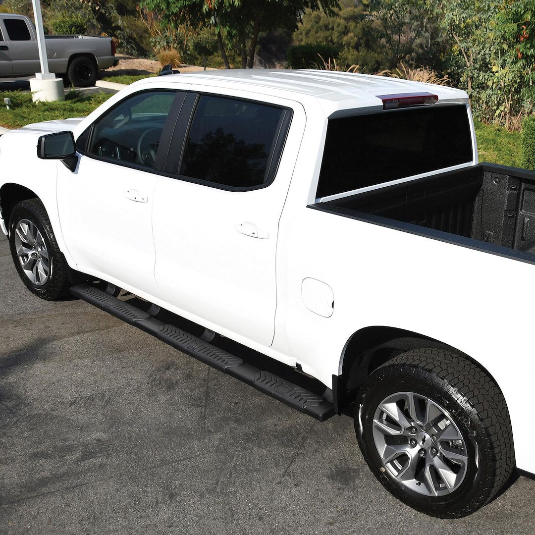 Product of Westin Automotive 28-534685 Black Powder Coated Oval Nerf Bar - Truck Wheel To Wheel 