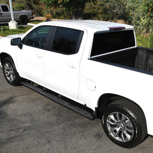 Product of Westin Automotive 28-534685 Black Powder Coated Oval Nerf Bar - Truck Wheel To Wheel 