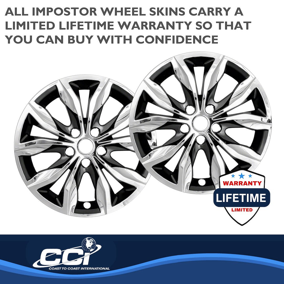 Product of Coast To Coast IWCIMP440CC Black/ Silver Set Of 4 