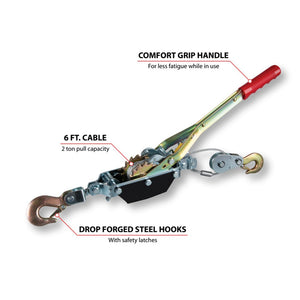 Performance Tool 50-100 Cable Winch Puller||||91||ptl50100||1912278