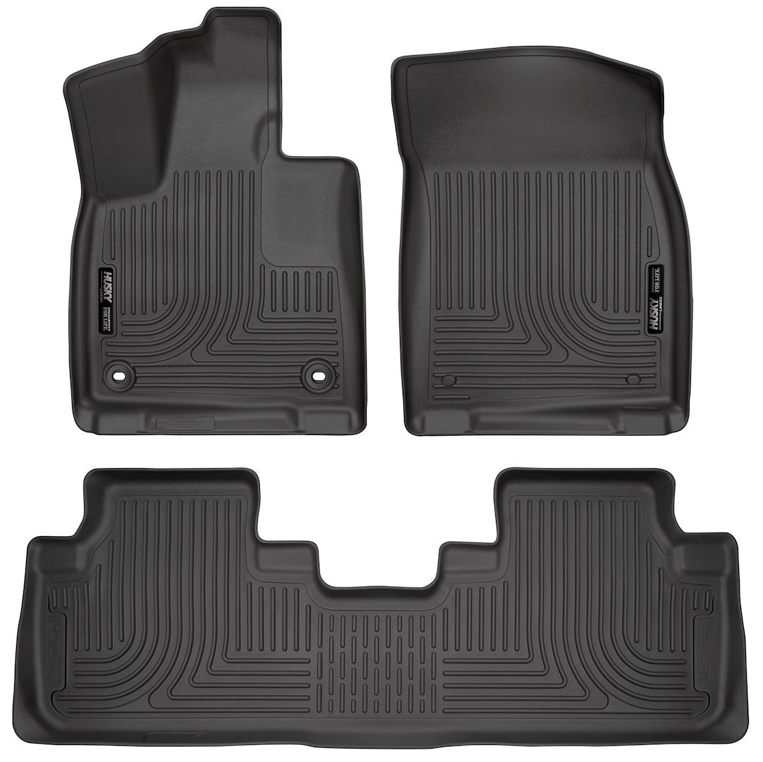 Product of Husky Liner WeatherBeater™ 99651 Black Thermoplastic Polyolefin (TPO) Floor Liner 