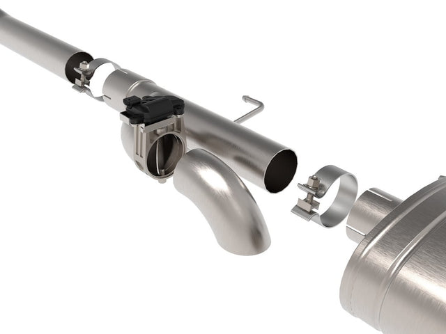 Product of Advanced FLOW Engineering 49-33123-P Gemini XV Cat-Back System Single Exhaust System Kit 