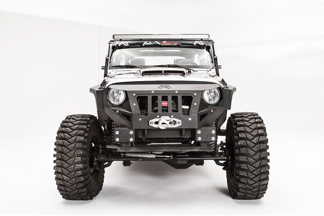 Product of Fab Fours GR1000-1 Grumper Steel Powder Coated Bumper 