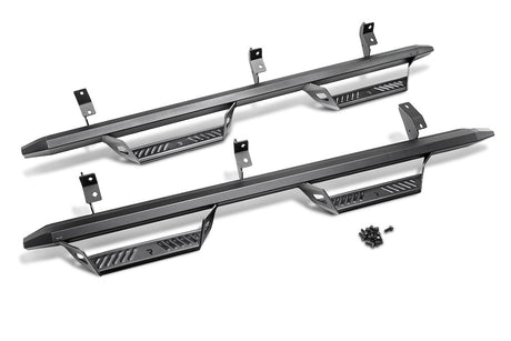 Product of N-Fab PRC1980CC-TX Predator Pro Nerf Bar With Drop Down Steps 