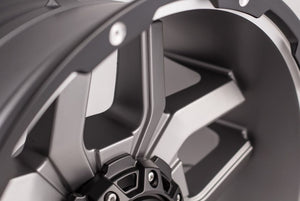 Product of Grid Wheels 20x9 Anthracite Gray With Black Lip Wheel - Not Applicable Bolt Pattern 