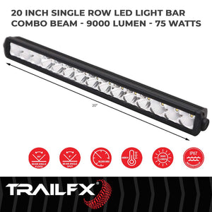 Product of TrailFX 20SRSCM Light Bar 