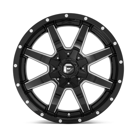Product of Fuel Off Road 20x10 Black With Natural Accents Wheel - 6x5.31 Bolt Pattern 
