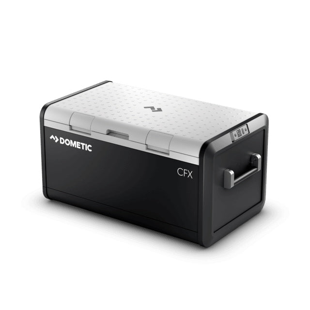 Product of Dometic Outdoor Division 99 Liter/ 153 Can Storage Volume Single Compartment Adjustable For Refrigerator Or Freezer Function , Smokey Gray 