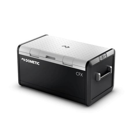 Product of Dometic Outdoor Division 99 Liter/ 153 Can Storage Volume Single Compartment Adjustable For Refrigerator Or Freezer Function , Smokey Gray 