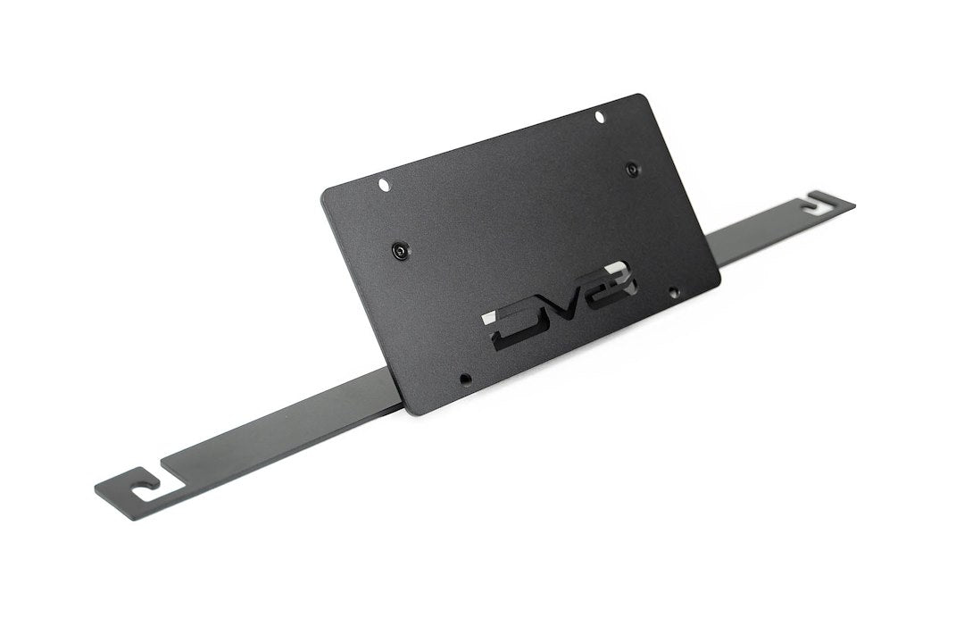 Dv8 Offroad Lpbr-05 License Plate Relocation Kit||bronco-Capable-Bumper-Slanted-Front-License-Plate-Mount_Offtruck-03.Jpg||87||dv8lpbr05||1628068