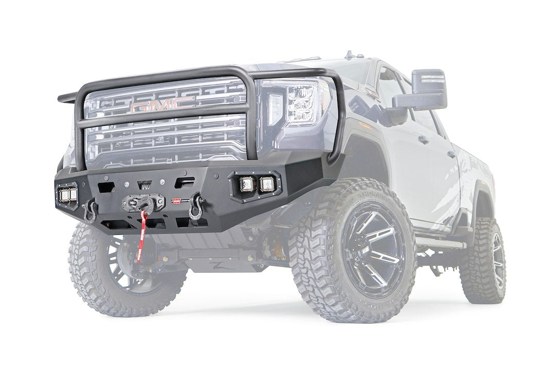 Product of Warn 107178 Ascent Steel Powder Coated Bumper 