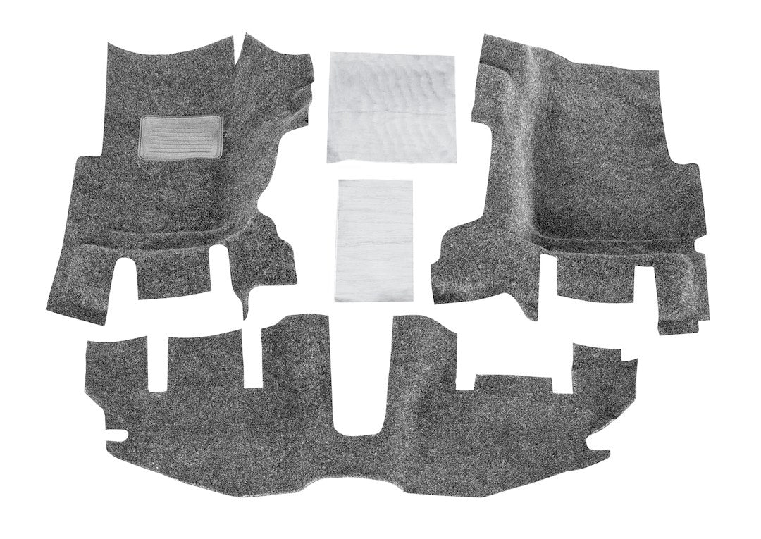 Product of BedRug BRTJ97F Dark Gray Direct-Fit Carpet 
