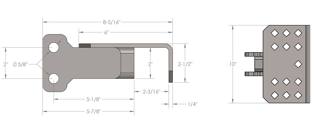 Product of Bulletproof Hitches Step Truck Step