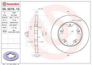 Brembo 08n27610c02 Brake Rotor||08n27610c02_5.Jpg||90||brm08n27610||1684205