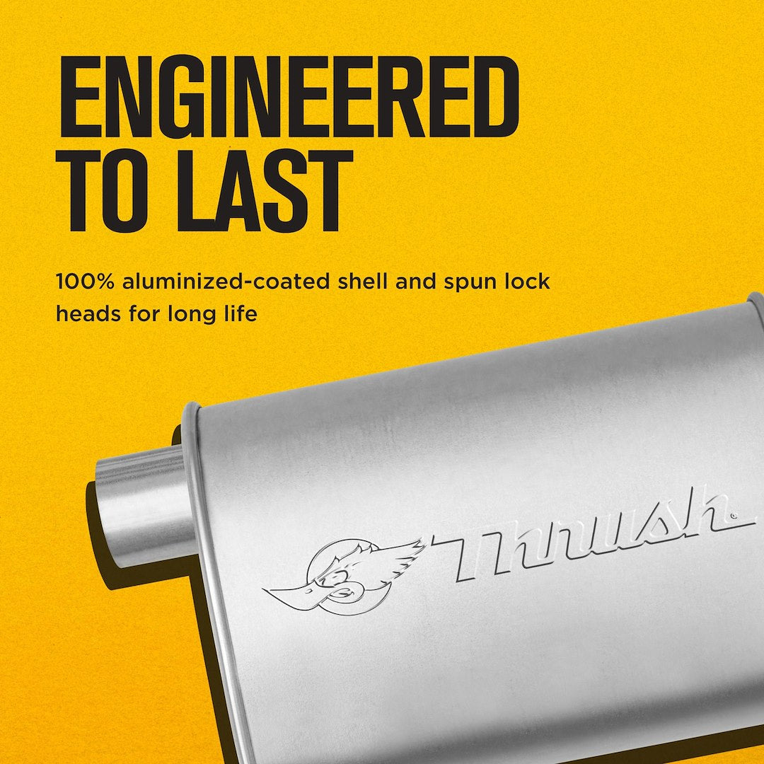 Product of Dynomax 17633 Hush Thrush Steel Exhaust Muffler 