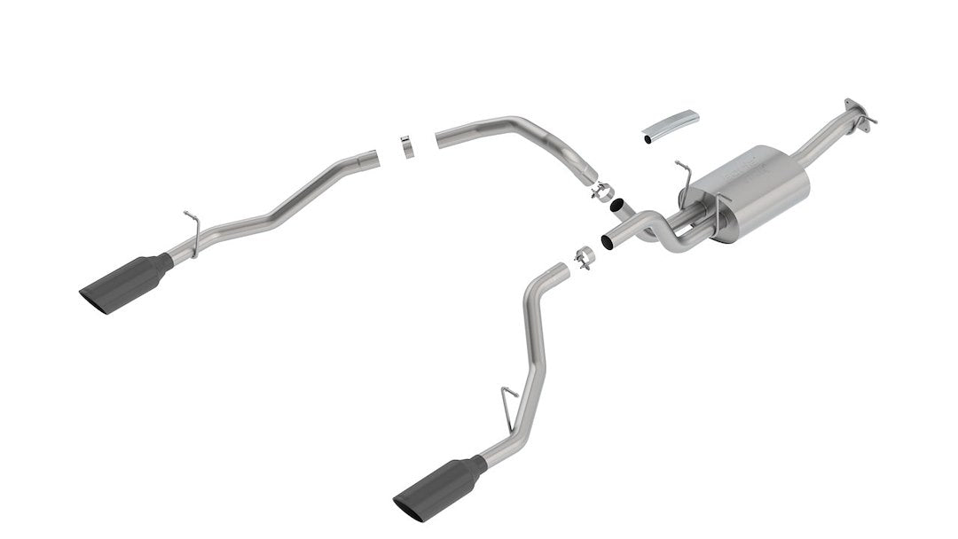 Product of Borla 140753BC ATAK ® Series Cat Back System Single Exhaust System Kit 
