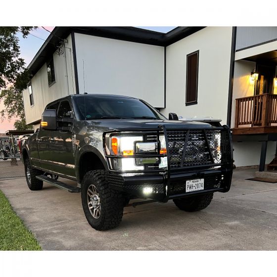 Product of Ranch Hand GGF201BL1 Grille Guard 1-Piece Black 