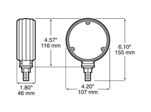 Peterson Mfg. V338-2 Parking/ Turn Signal Light Assembly||prnv338-2_1.Jpg||86||p6jv3382||2218101