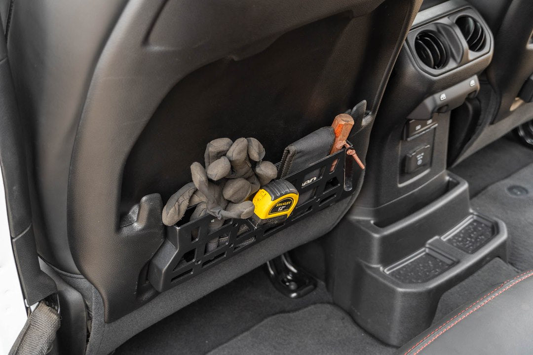 Dv8 Offroad Mpjl-09 Molle Cargo Panel||jeep-Wrangler-_-Gladiator-Rubicon-Seat-Back-Molle-Pockets-9.Jpg||95||dv8mpjl09||1628374