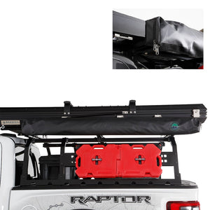 Product of Overland Vehicle Systems 19609917 SUV/Pickup Overlanding Manual Awning , Gray Solid 