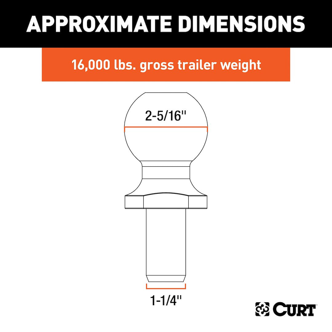 Curt 48830 Pintle Hitch Ball||48830_3008x1990_Ca.Jpg||89||c9348830||908709