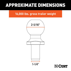 Curt 48830 Pintle Hitch Ball||48830_3008x1990_Ca.Jpg||89||c9348830||908709