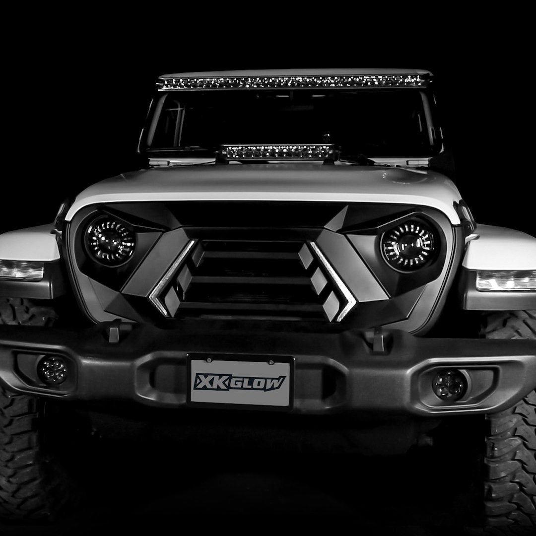 Xk Glow Xk-Grill-Jk1 Daytime Running Light - Led||||86||xkggrilljk1||1926447