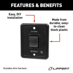 Product of Lippert Components 308474 Awning Switch