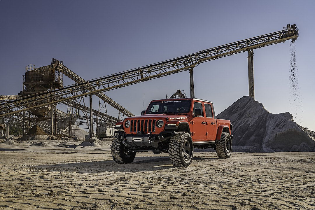 Product of Rugged Ridge 11549.42 Venator Steel Powder Coated Bumper 