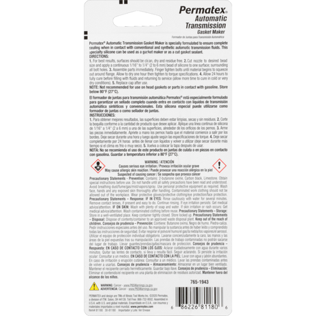 Product of Permatex 81180 Gasket Sealer