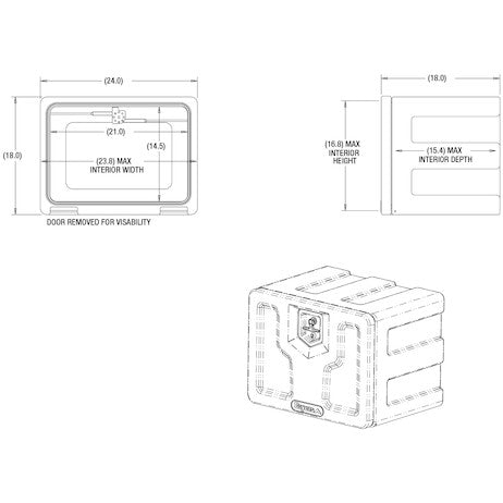 Buyers Products 1717100 Tool Box||1717100_2.Jpg||87||b831717100||2072692