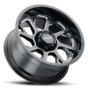 Product of Ultra Wheel 20x9 Black With Natural Accents Wheel - 5x5.00 Bolt Pattern 