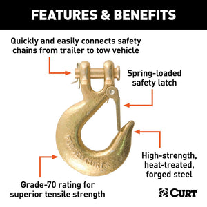 Curt 81960 Trailer Safety Chain Hook||81960_3008x1990_Fa.Jpg||87||c9381960||2241774