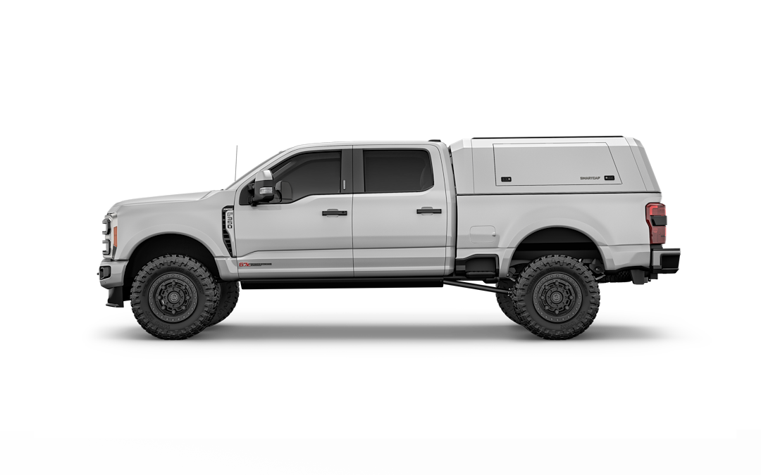 Product of SmartCap EC0312-WH White Stainless Steel 5-Piece Truck Cap 