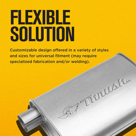 Product of Dynomax 17635 Hush Thrush Steel Exhaust Muffler 