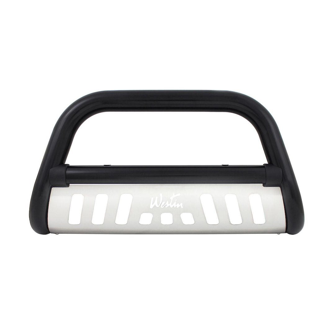 Product of Westin Automotive 32-1605 Bull Bar Black Powder Coated 3 Inch Yes with skid plate 