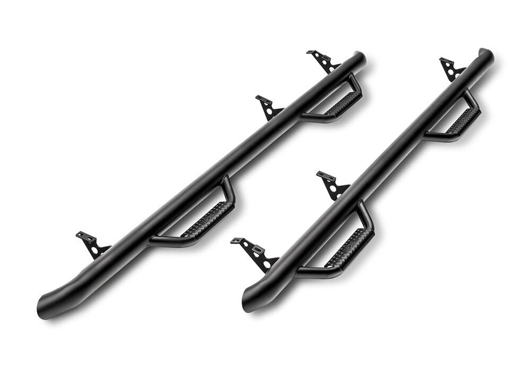 Product of N-Fab J0764 W2W Series Nerf Bar With Drop Down Steps 