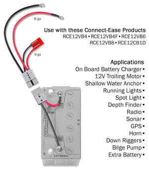 Product of Connect-Ease Rce12vbm6k Battery Connection Harness