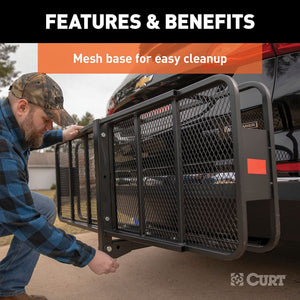 Curt 18151 Trailer Hitch Cargo Carrier||18151_3008x1990_Ff.Jpg||92||c9318151||931354