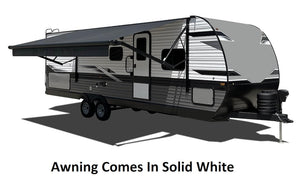 Product of Velarium VR16001000A RV Patio Electric Awning , White Solid 
