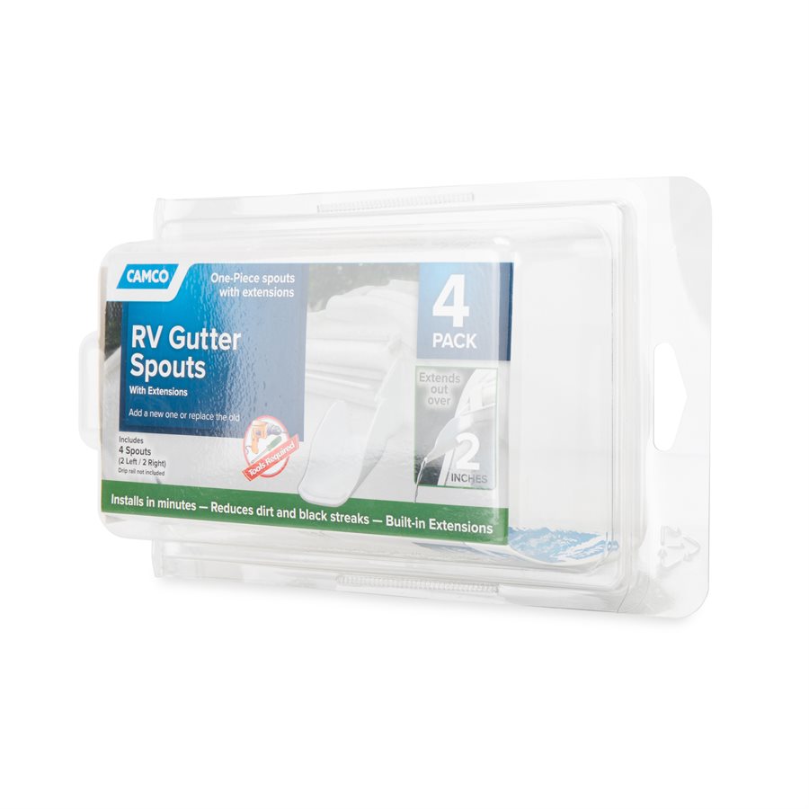 Product of Camco 42134 Drip Rail Gutter Spout