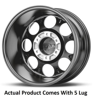 Mickey Thompson Wheel 226100332 Wheel||classic-Pro-Satin Black With Simulated Beadlock Ring_5 Lug_5.Jpg||90||m53274463||2333388