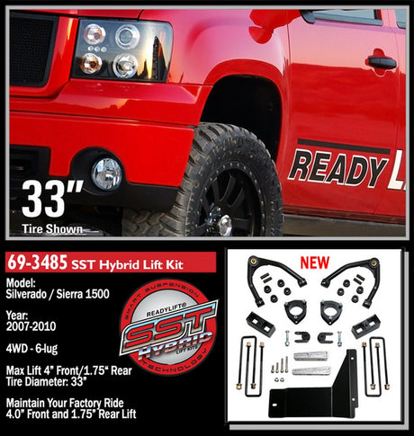 Product of ReadyLIFT 69-3485 Lift Kit Suspension 