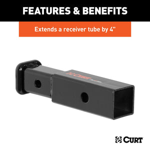 Curt 45770 Trailer Hitch Receiver Tube Adapter||45770_3008x1990_Fb.Jpg||87||c9345770||1105527