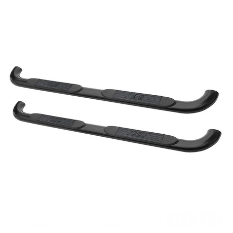 Product of Westin Automotive 21-3855 Platinum Nerf Bar With Surface Steps 