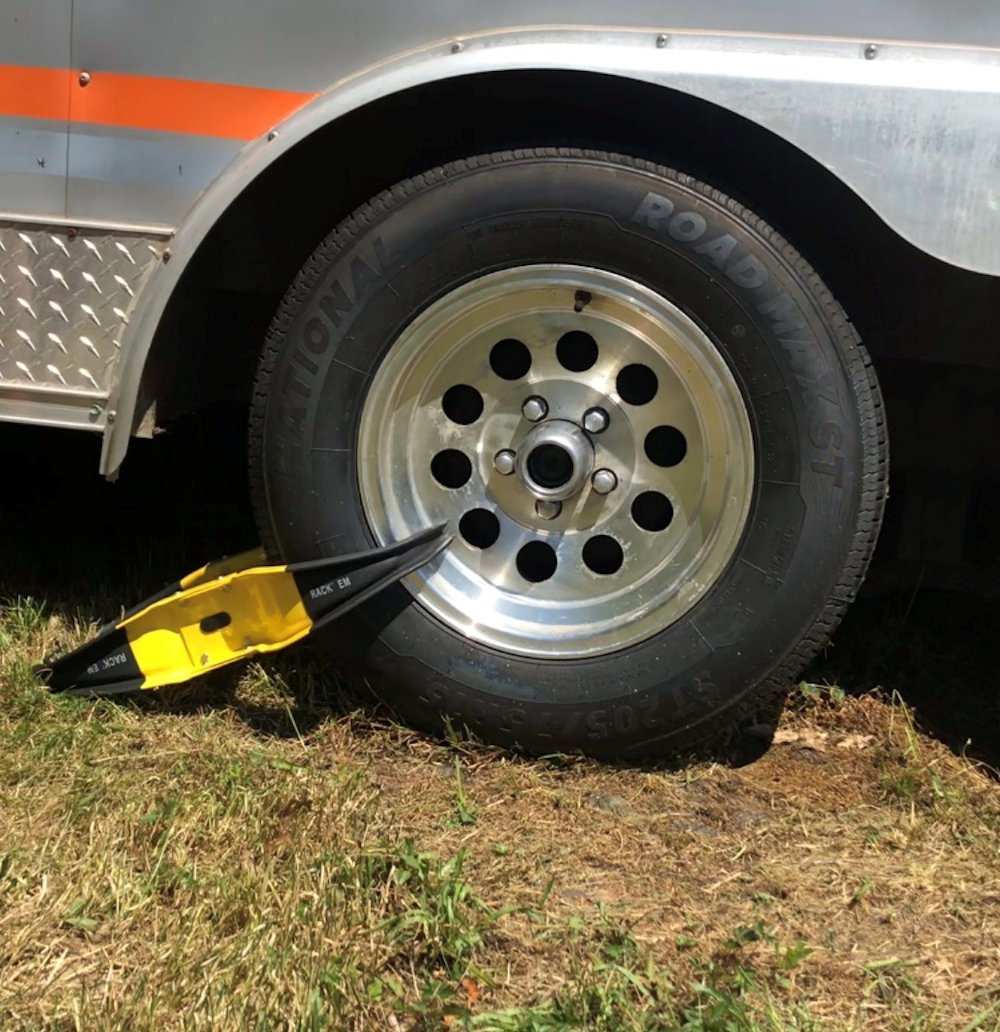 Product of Rack-Em Ra-25 Trailer Wheel Locking Boot