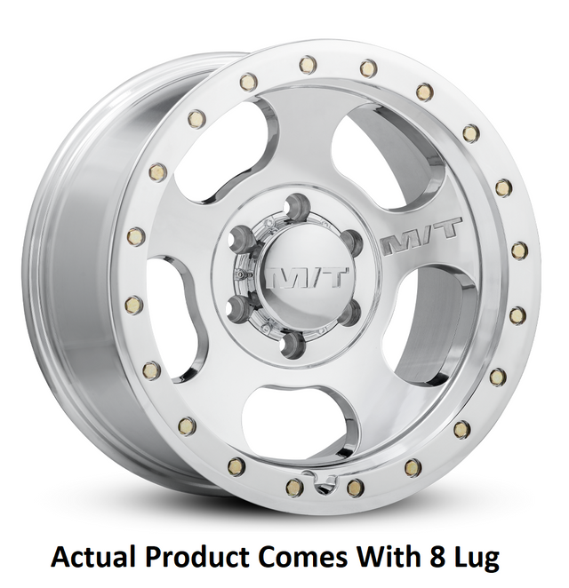 Mickey Thompson Wheel 226100451 Wheel||canyon-Pro-Polished With Simulated Beadlock Ring_8 Lug.Png||85||m53274665||2334083
